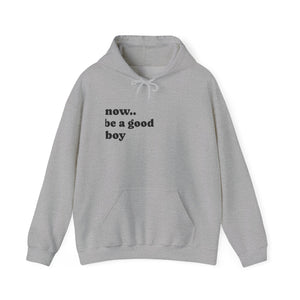 Now Be a Good boy - Hooded Sweatshirt