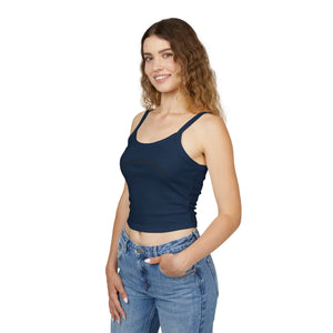 Fuck The Patriarchy Tank Top | Feminist Statement Crop Spaghetti Strap