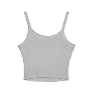 Fuck The Patriarchy Tank Top | Feminist Statement Crop Spaghetti Strap