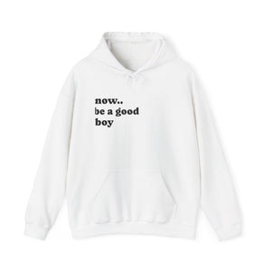 Now Be a Good boy - Hooded Sweatshirt
