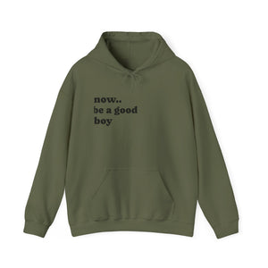 Now Be a Good boy - Hooded Sweatshirt